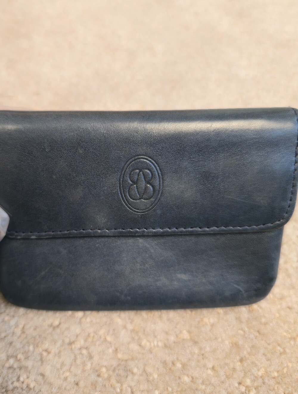 Vintage Buxton Genuine Soft Leather Zip Coin Purse
